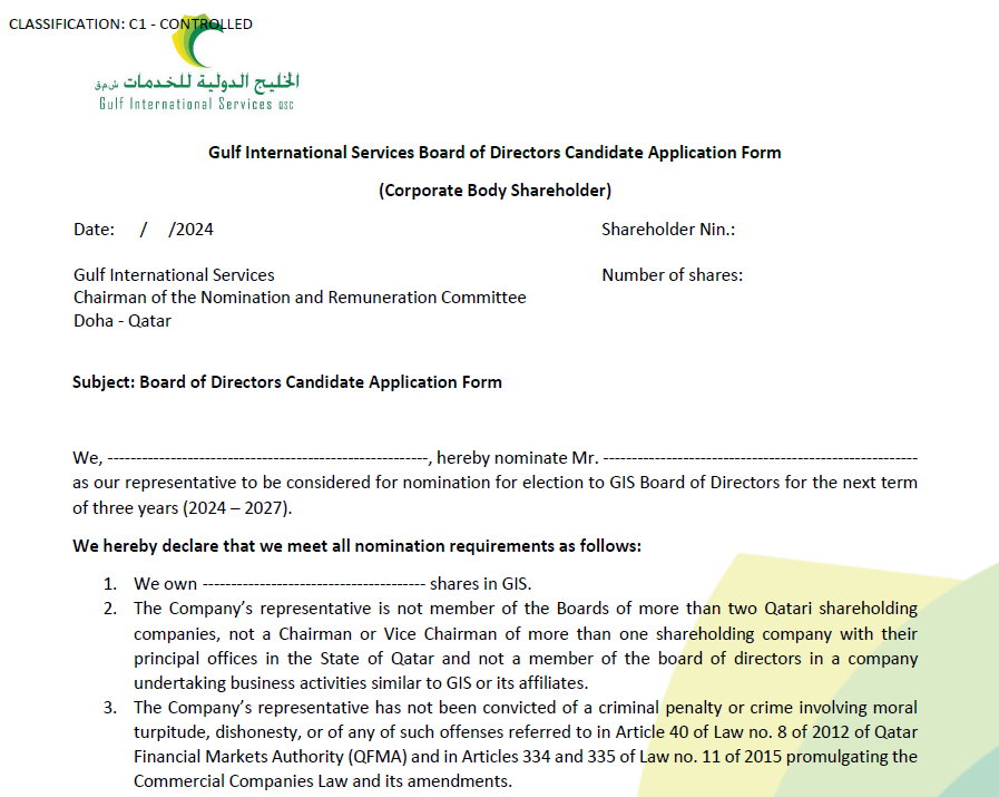 Election Form Companies (2024-2027) 