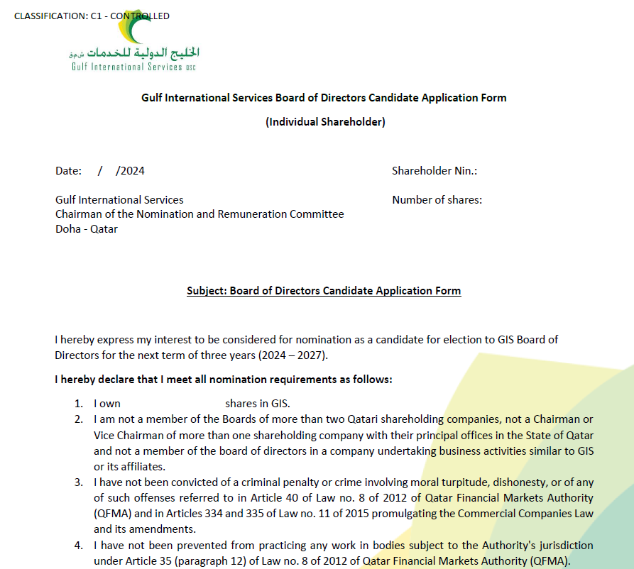 Election form Individuals (2024-2027)    